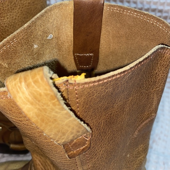 Vintage Durango Harness Western Leather Boots Square Toe Men’s 9D - Picture 6 of 15